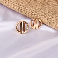 Simple Geometric Alloy Earrings Wholesale main image 3