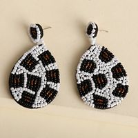 Geometric Rice Beads Ethnic Style Earrings Wholesale main image 1