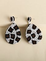 Geometric Rice Beads Ethnic Style Earrings Wholesale main image 6