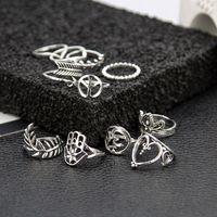 Hot Selling Personality Exaggerated  Retro Ethnic Love Arrow Rings main image 3