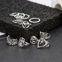 Hot Selling Personality Exaggerated  Retro Ethnic Love Arrow Rings main image 4