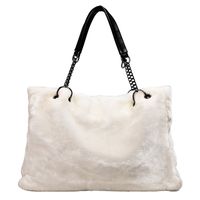 New Plush   Fashion Plush Big  Shoulder Bags sku image 3