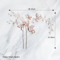 Korean Beautiful Handmade Pearl  Disc Hairpin main image 6