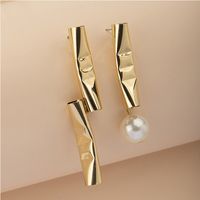 Fashion Pearl Pendant Retro Women's Earrings Wholesale main image 1