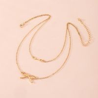 Korea's New Multi-layer Bowknot Clavicle Chain Simple Fashion Necklace Wholesale main image 4