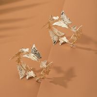 Korean Simple Printing Butterfly Women's Earrings Wholesale main image 4