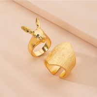 Hot Selling Fashion Rabbit Personality Women's Rings Wholesale main image 1