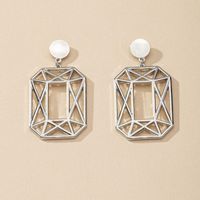 Hot Selling  Fashion Metal Geometric Earrings Wholesale main image 3