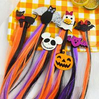 Halloween Color Wig Hairpin Creative Retro Funny Halloween Hair Accessories Wholesale main image 3