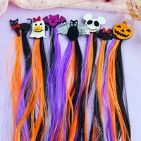 Halloween Color Wig Hairpin Creative Retro Funny Halloween Hair Accessories Wholesale main image 5