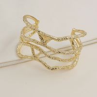 Hot Selling Fashion Metal Texture Bracelet Wholesale main image 4