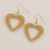 Vente En Gros De Boucles D&#39;oreilles Tridimensionnelles En Maille Métallique main image 3