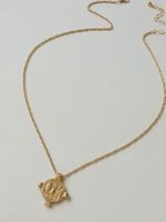 New  Fashion Gold Coin Necklace Hot-selling Wholesale main image 3