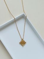 New  Fashion Gold Coin Necklace Hot-selling Wholesale main image 4