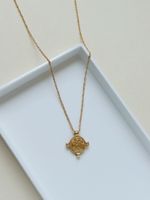 Nouveau Collier De Pièces D&#39;or De Mode Vente En Gros main image 4