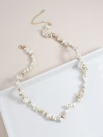 Simple Natural Stone Necklace Hot-selling Wholesale main image 2