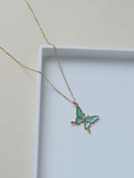 Hot Selling Fashion Popular Butterfly Pendant Women's Necklace main image 5