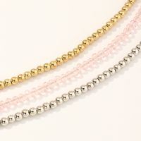 Fashion Beaded Rose Gold Bracelet Three-piece Set Wholesale main image 4