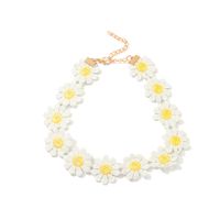 Hot Selling Children's Fashion Daisy Flower Necklace main image 6