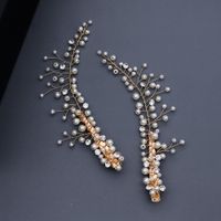 Hot Selling Fashion Creative Pearl Bride Wedding Headdress Wholesale main image 3