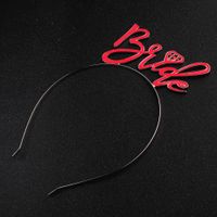 Girls Birthday Hair Band Letter Headgear  Cute  Accessories Wholesale main image 3