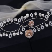 Wedding Flower  Handmade Flowers Beaded  Hairband main image 5