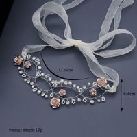Hochzeitsblume Handgemachte Blumen Perlen Haarband main image 6