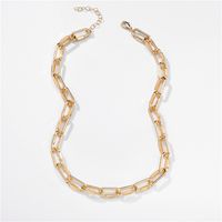 Fashion Environmental Protection Alloy Handmade Chain Mid-length Necklace Wholesale main image 2