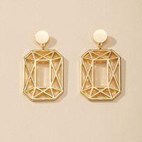 Hot Selling  Fashion Metal Geometric Earrings Wholesale sku image 1