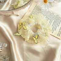 Hot Selling Fashion Butterfly Retro Hair Scrunchies sku image 1