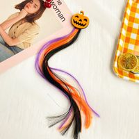 Halloween Farbe Perücke Haarnadel Kreative Retro Lustige Halloween Haarschmuck Großhandel sku image 3