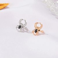 New Hollow Spider Punk Style Single Insect Without Pierced Ear Clip Wholesale main image 5