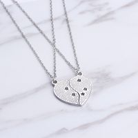 Étoile En Forme D&#39;amour Couture Vaporeuse Best Friends Collier De Lettres Anglaises En Gros main image 5