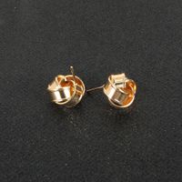 Fashion Alloy Geometric Hollow Creative New Golden Alloy Earrings For Women main image 5