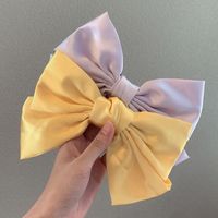 Satin Bow Hairpin French Top Clip Hairpin Back Head Clip Hair Accessories Wholesale main image 1
