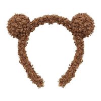 Korean Lamb Plush Bear Ears Hair Headband Wholesale main image 6