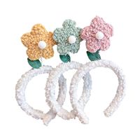 Korean Lamb Velvet Flower Wash Headband Hair Accessories Hairpin Wholesale main image 6