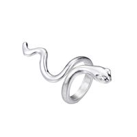Hot Sale Alloy Smooth Snake Ring Wholesale main image 3
