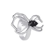 New Hollow Spider Punk Style Single Insect Without Pierced Ear Clip Wholesale sku image 2