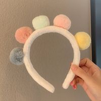 Korean Candy-colored Headdress Wash Headband Cute Non-slip Hairband Wholesale sku image 1