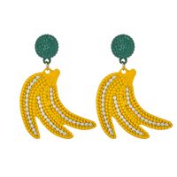 New Fashion  Handmade Beads Lemon Drop Earrings sku image 3