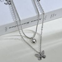 Hot Selling Fashion Love Butterfly Necklace Wholesale main image 4