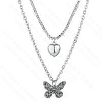 Hot Selling Fashion Love Butterfly Necklace Wholesale main image 6
