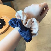 Retro Autumn And Winter Corduroy Hair Ring Fabric Simple Hair Scrunchies Wholesale main image 5