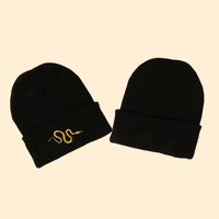 Hot Selling Snake Knitted Fashion All-match Warm Hat Wholesale main image 4