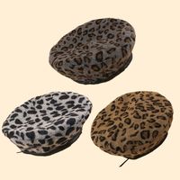Hot Selling Fashion Retro Leopard Berethat Wholesale main image 1