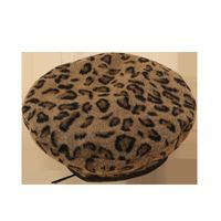 Hot Selling Fashion Retro Leopard Berethat Wholesale main image 3