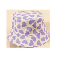 Hot Selling Fashion Love Double-sided Fisherman Hat Shade Sunscreen Hat Wholesale main image 3