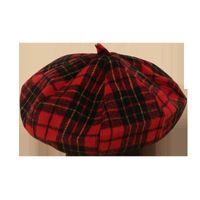 Hot Selling Fashion Retro Plaid Woolen Women's Fashion All-match Octagonal Beret main image 6