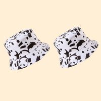 Hot Selling Fashion Black And White Panda Fisherman Hat main image 3